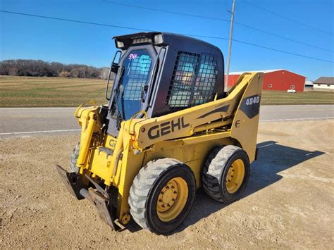 gehl 4840 skid steer for sale|gehl 4840 specs.